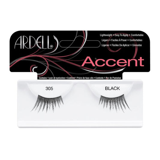 ARDELL ACCENT LASH 305 BLACK - Purple Beauty Supplies