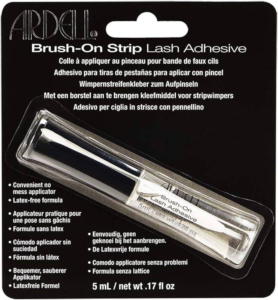 ARDELL BRUSH ON LATEX FREE LASH ADHESIVE .18 OZ/5 ML - Purple Beauty Supplies