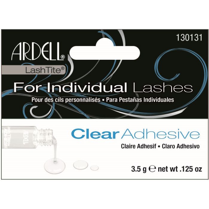 ARDELL LASHTITE ADHESIVE CLEAR .75 OZ/22 ML - Purple Beauty Supplies