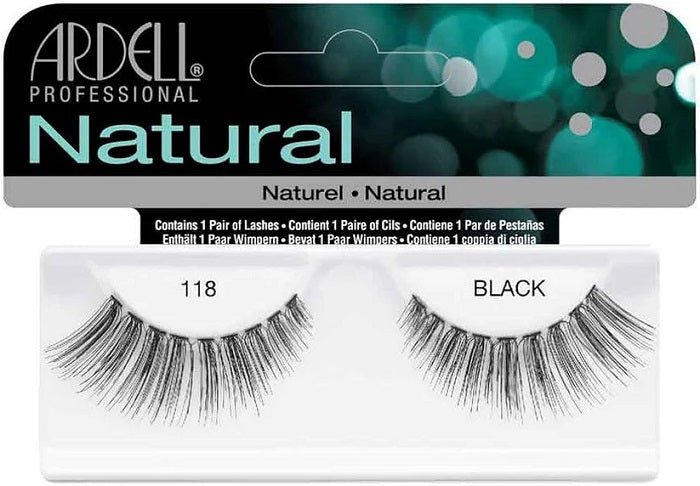 ARDELL NATURAL LASH 118 BLACK - Purple Beauty Supplies