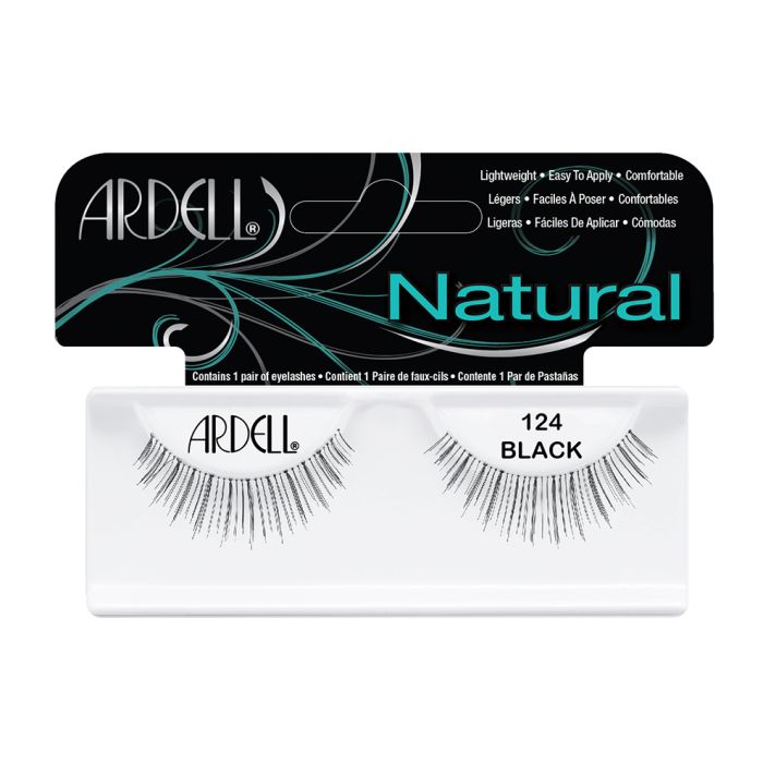 ARDELL NATURAL LASH 124 BLACK - Purple Beauty Supplies