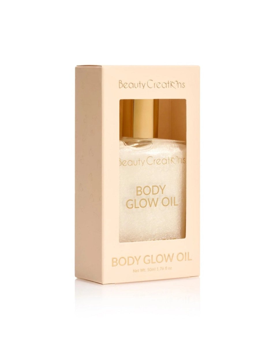 BEAUTY CREATIONS BODY GLOW OIL 50 ML - CHAMPAGNE - Purple Beauty Supplies