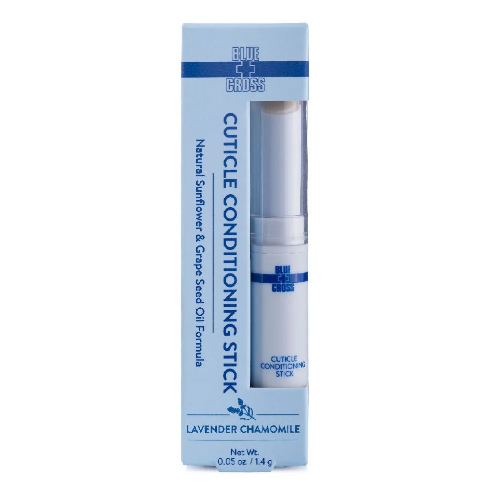 BLUE CROSS CUTICLE CONDITIONING STICK - LAVENDER & CHAMOMILE - Purple Beauty Supplies