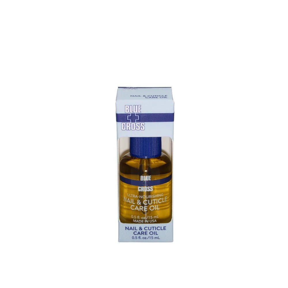 BLUE CROSS CUTICLE OIL NAIL & CUTICLE CARE .5 OZ - Purple Beauty Supplies