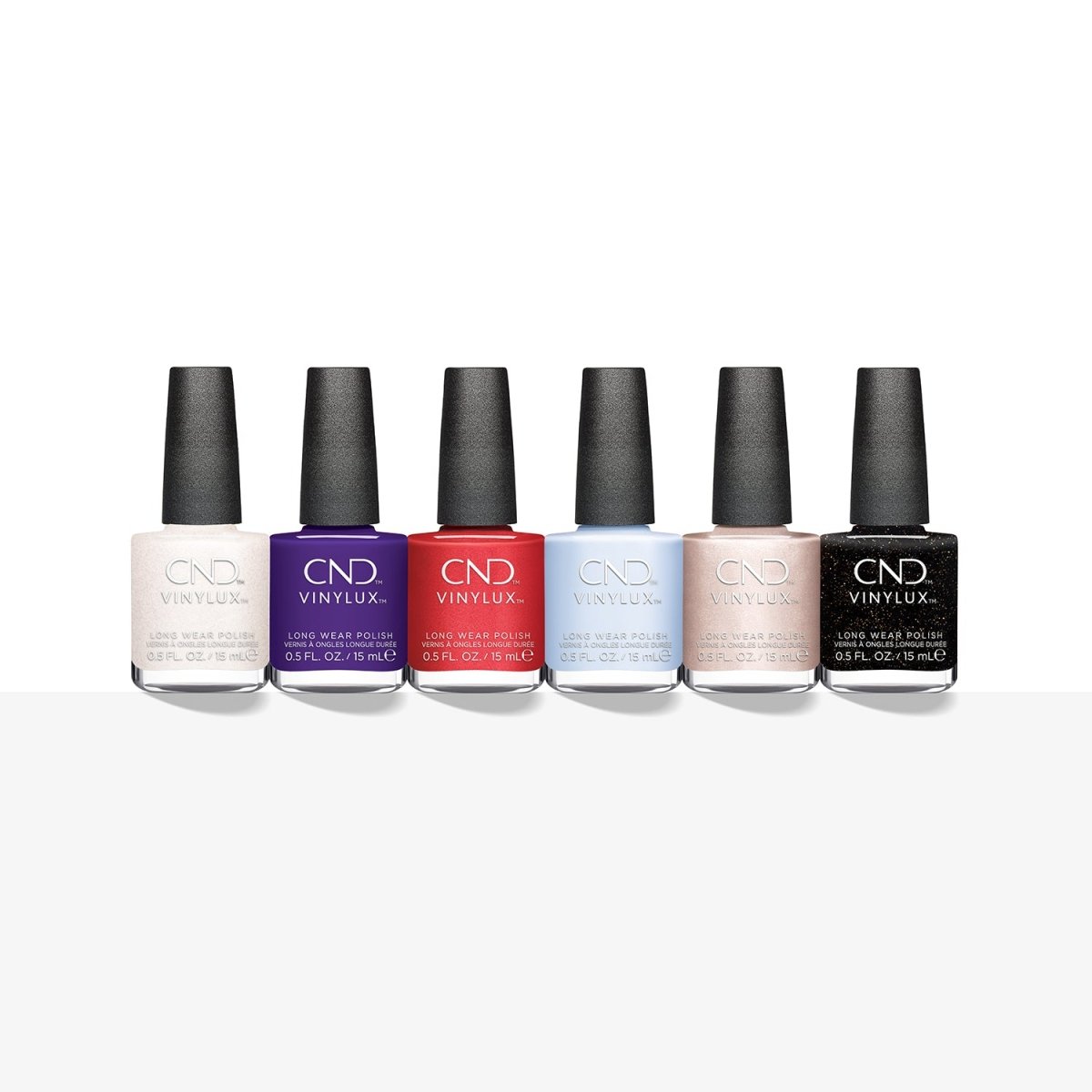 CND QUEEN - TESSENTIAL SHELLAC & VINYLUX 12 PK - Purple Beauty Supplies