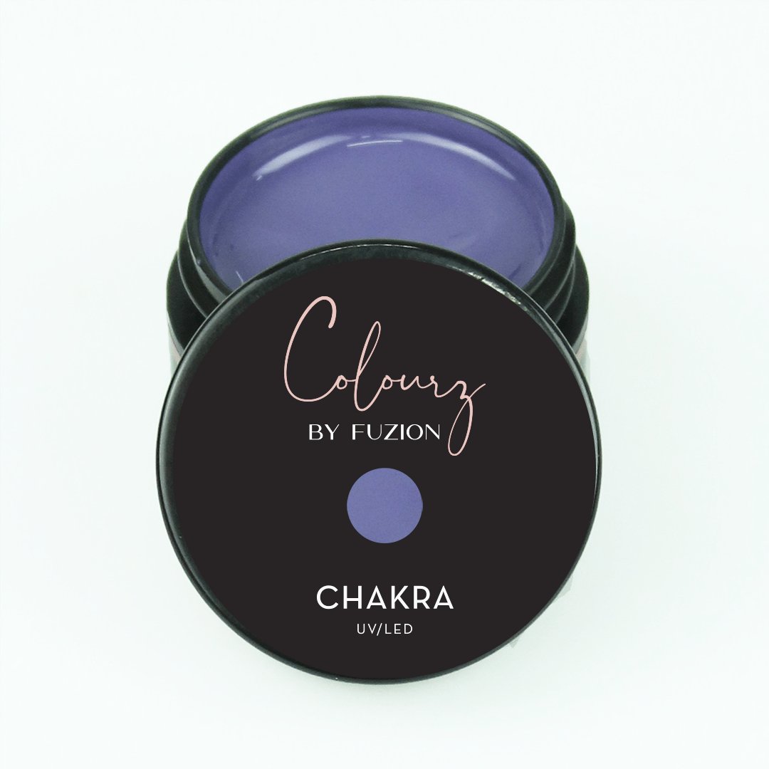 *FUZION COLOURZ GEL CHAKRA UV/LED 15 G NEW FORMULA! - Purple Beauty Supplies