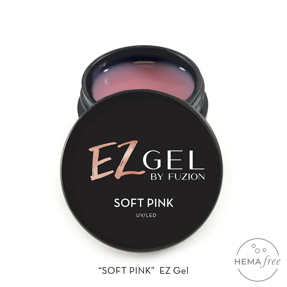 FUZION EZ GEL SOFT PINK 15 G - Purple Beauty Supplies