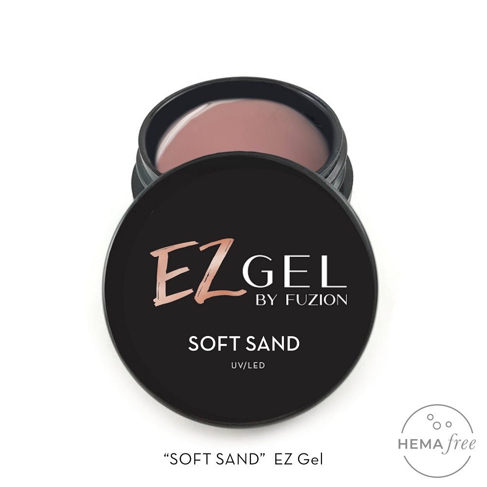 FUZION EZ GEL SOFT SAND 15 G - Purple Beauty Supplies