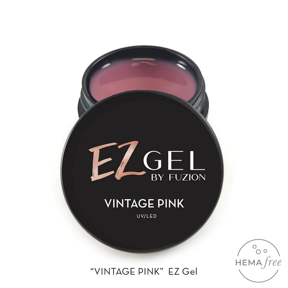 FUZION EZ GEL VINTAGE PINK 15 G - Purple Beauty Supplies