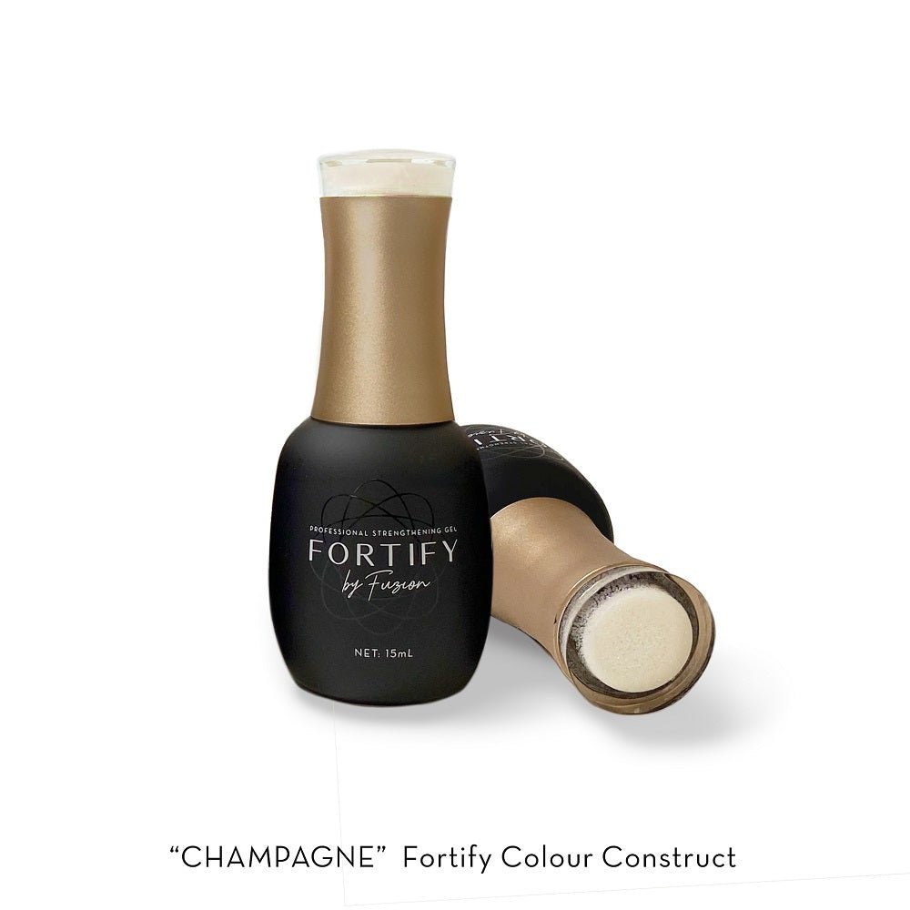 FUZION FORTIFY COLOR CONSTRUCT WEDDING - CHAMPAGNE 15 ML - Purple Beauty Supplies