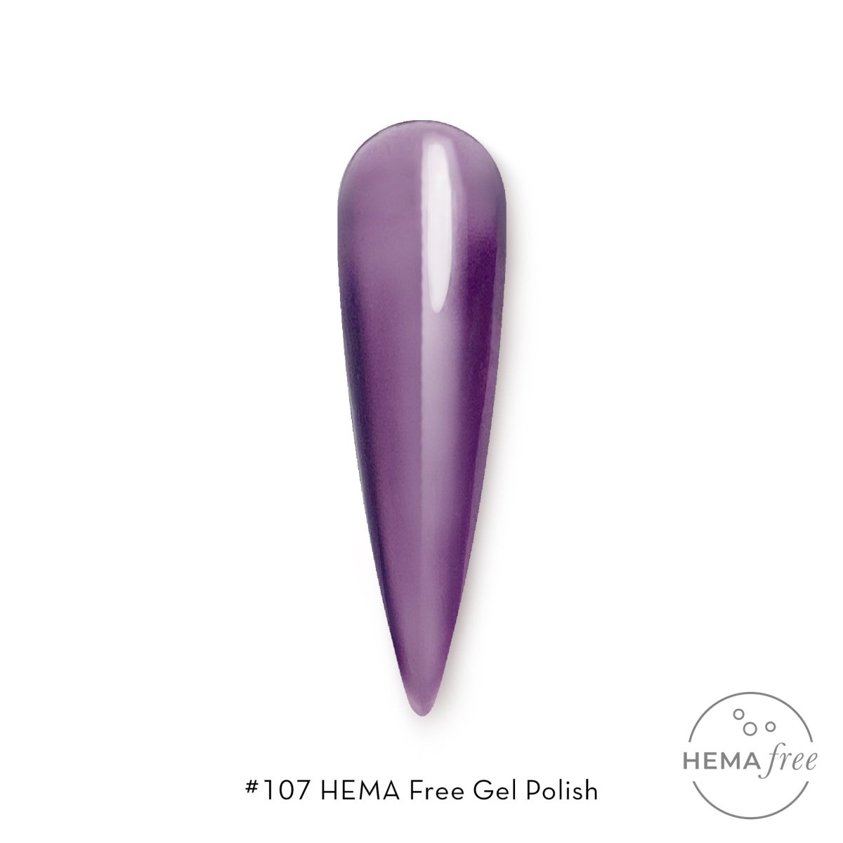 FUZION FORTIFY HEMA FREE GEL POLISH 107 15 ML - Purple Beauty Supplies