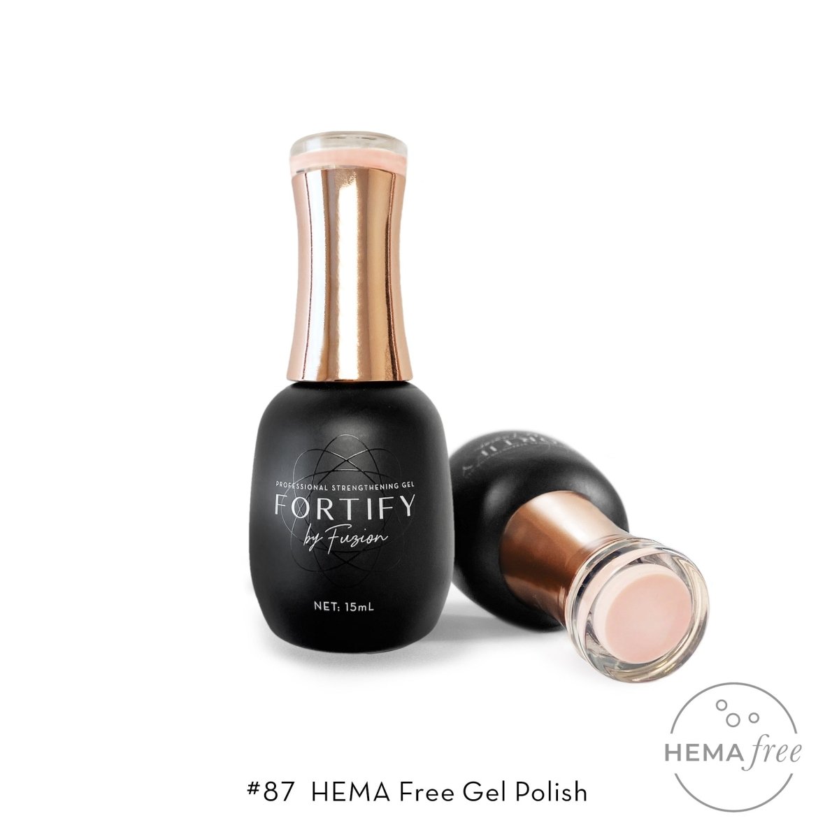 FUZION FORTIFY HEMA FREE GEL POLISH 87 15 ML - Purple Beauty Supplies