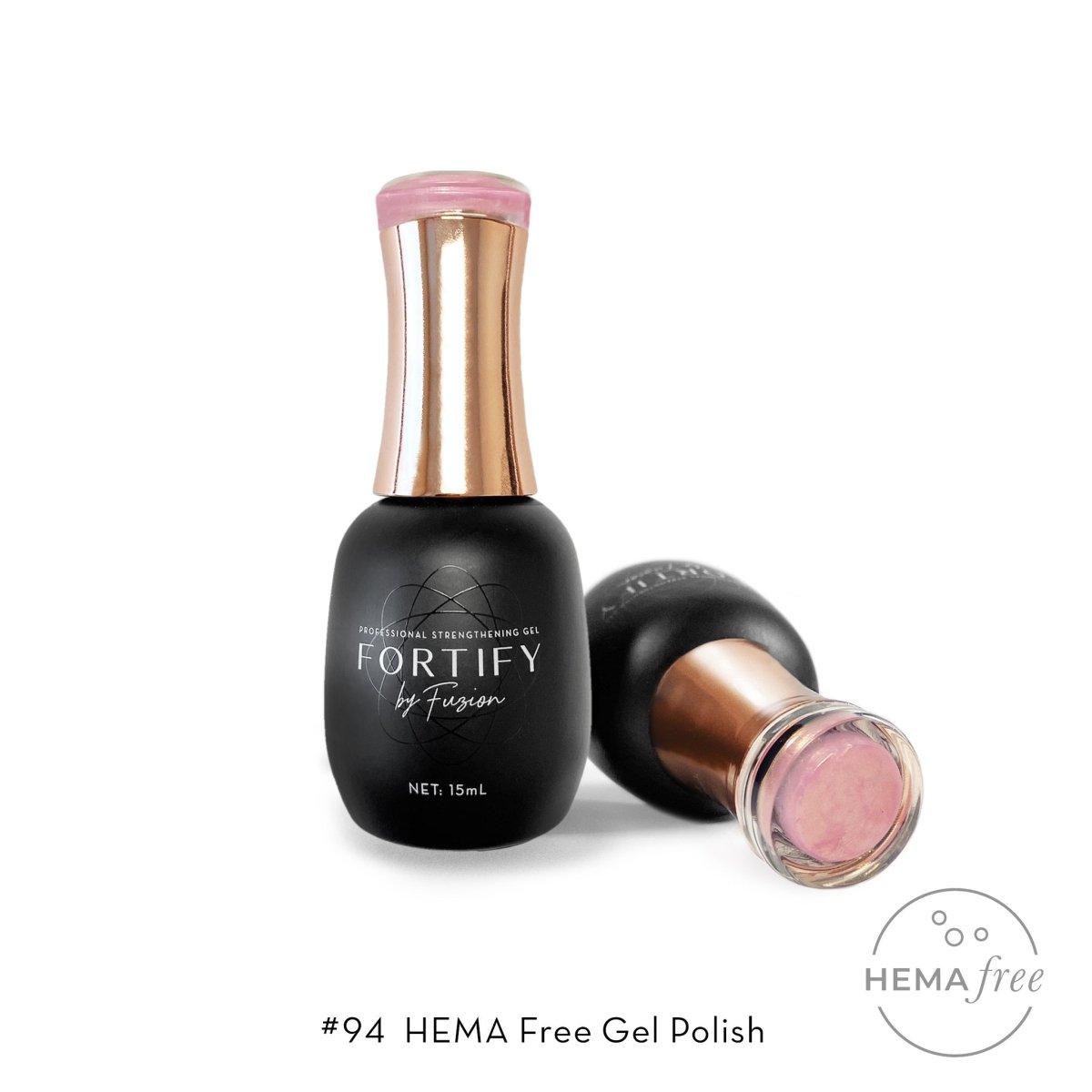 FUZION FORTIFY HEMA FREE GEL POLISH 94 15 ML - Purple Beauty Supplies