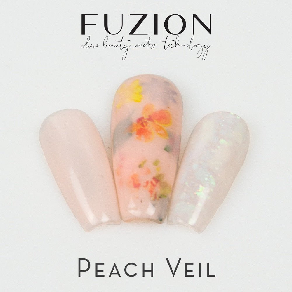 FUZION FX PEACH VEIL TACK FREE TOP COAT 15 ML - Purple Beauty Supplies