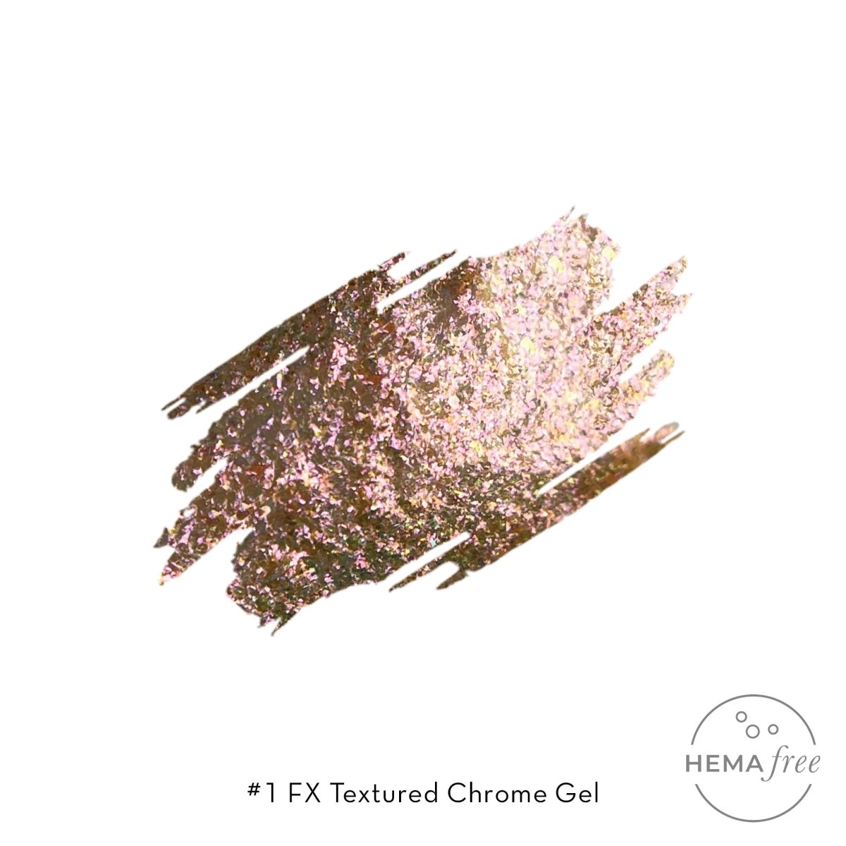 FUZION FX TEXTURED CHROME #1 GEL 5 G - Purple Beauty Supplies