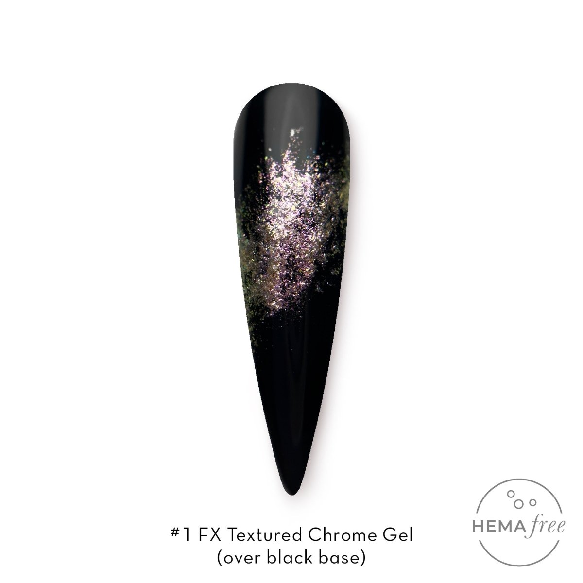 FUZION FX TEXTURED CHROME #1 GEL 5 G - Purple Beauty Supplies