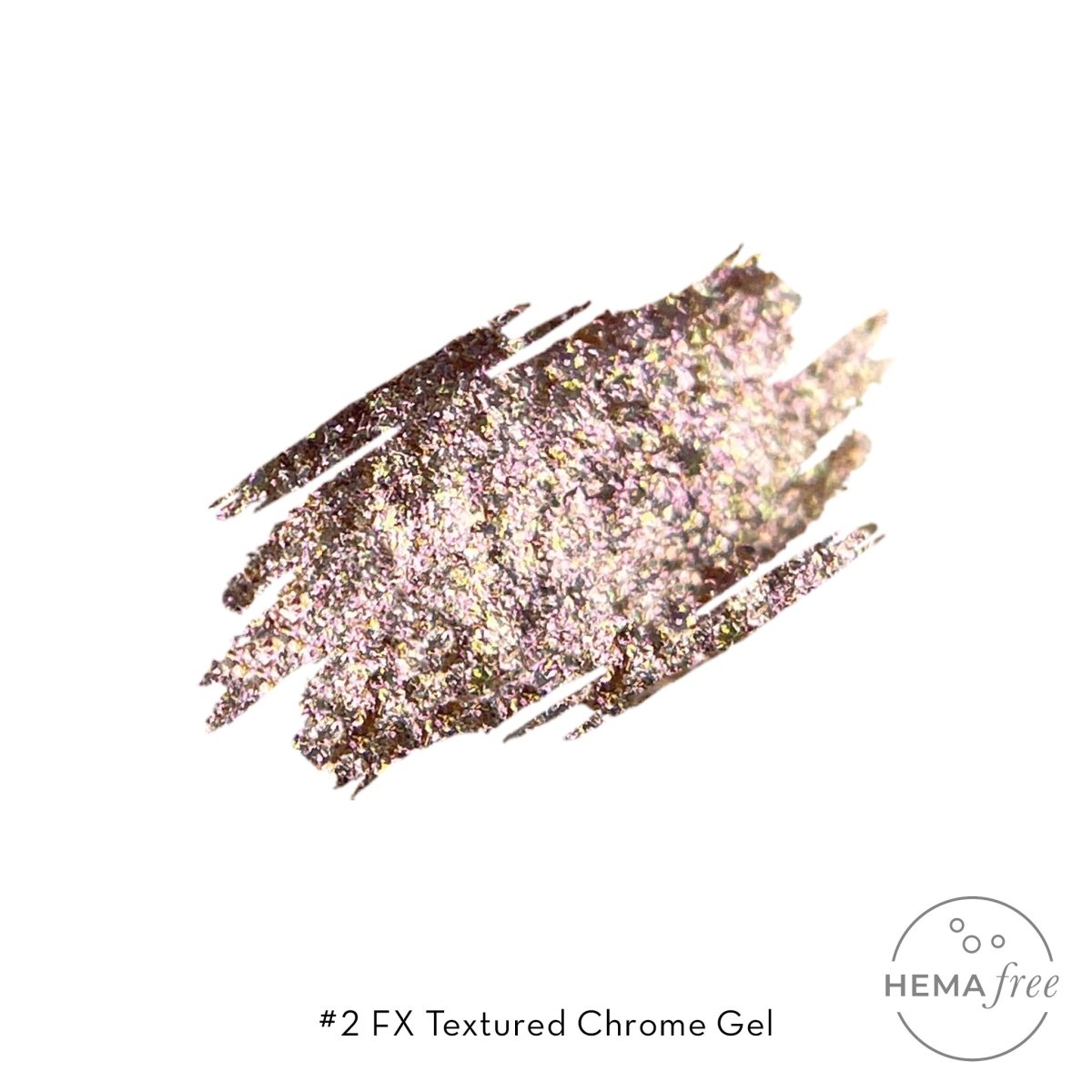 FUZION FX TEXTURED CHROME #2 GEL 5 G - Purple Beauty Supplies