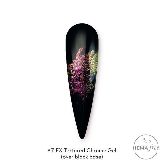 FUZION FX TEXTURED CHROME #7 GEL 5 G - Purple Beauty Supplies