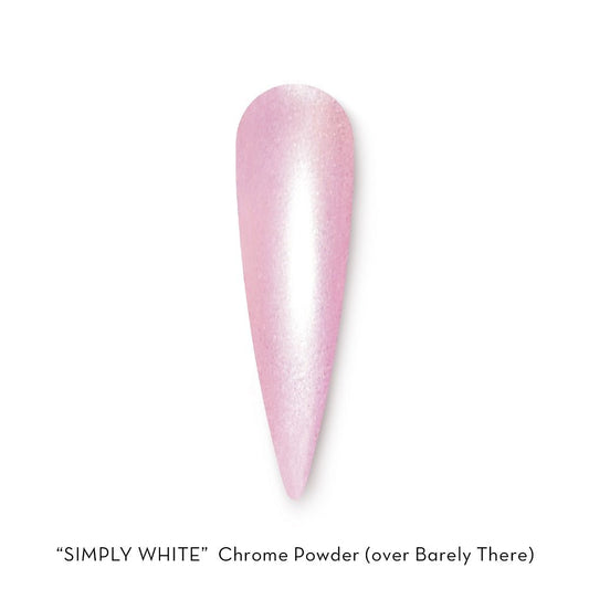 FUZION SIMPLY WHITE CHROME PIGMENT 1 G - Purple Beauty Supplies