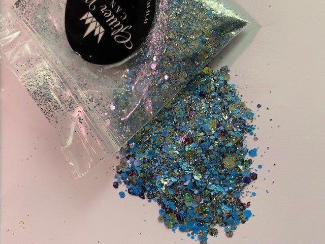 GLITTER MIX- BREEZE - Purple Beauty Supplies