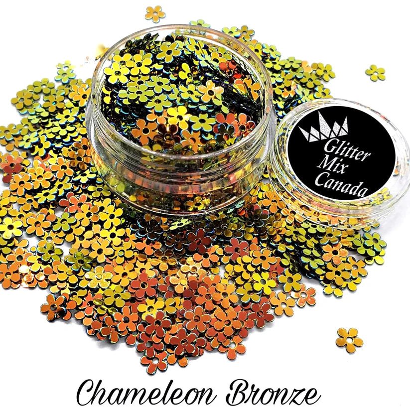 GLITTER MIX- CHAMELEON BRONZE DAISY - Purple Beauty Supplies