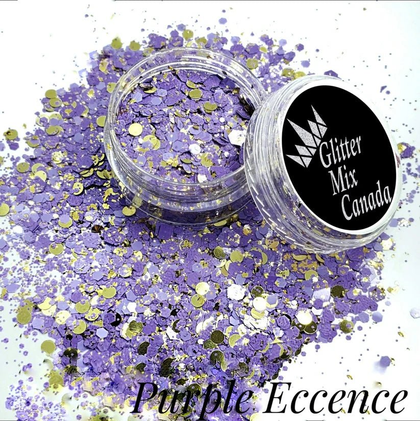 GLITTER MIX- PURPLE ESSENCE (OMG COLLECTION) - Purple Beauty Supplies