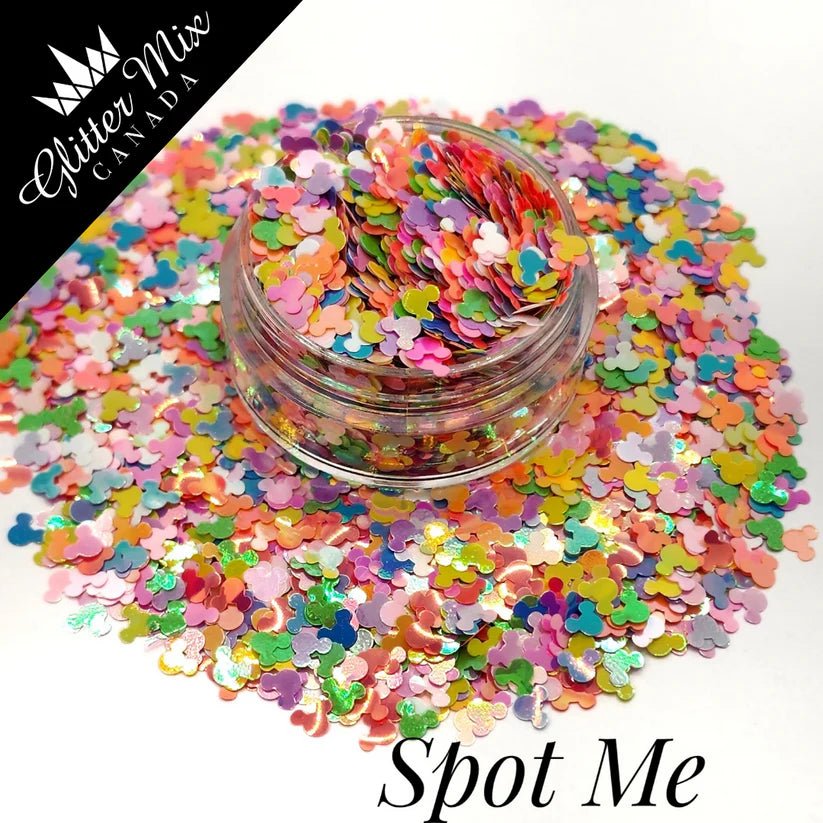 GLITTER MIX- SPOT ME - Purple Beauty Supplies