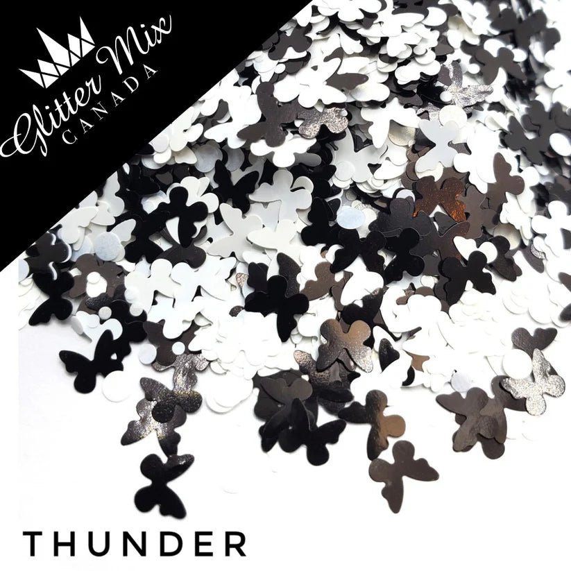 GLITTER MIX- THUNDER - Purple Beauty Supplies