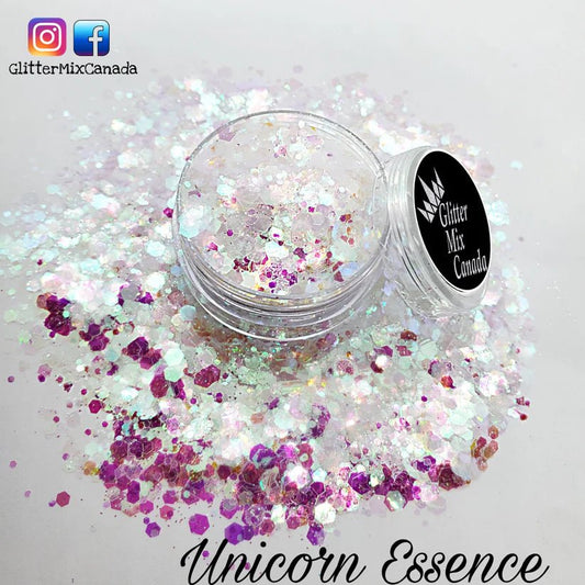 GLITTER MIX- UNICORN ESSENCE - Purple Beauty Supplies