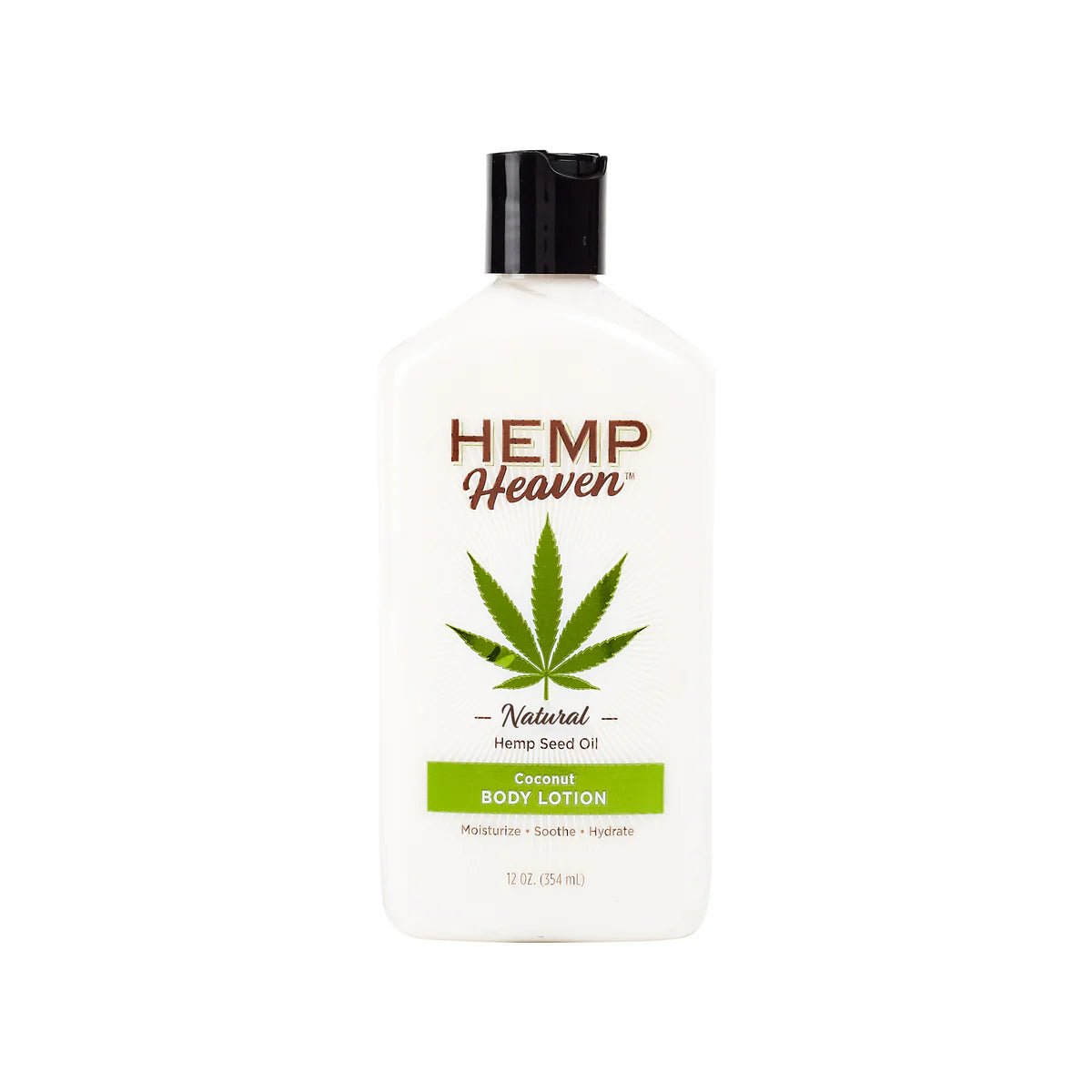 HEMP HEAVEN COCONUT LOTION 12 OZ. - Purple Beauty Supplies