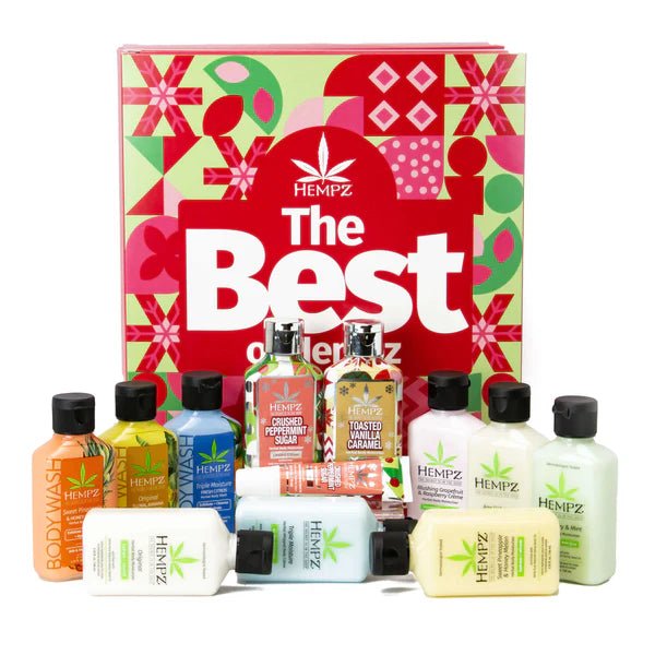 HEMPZ LE BEST OF HEMPZ ADVENT CALANDER MINI GIFT SET 12 P - Purple Beauty Supplies