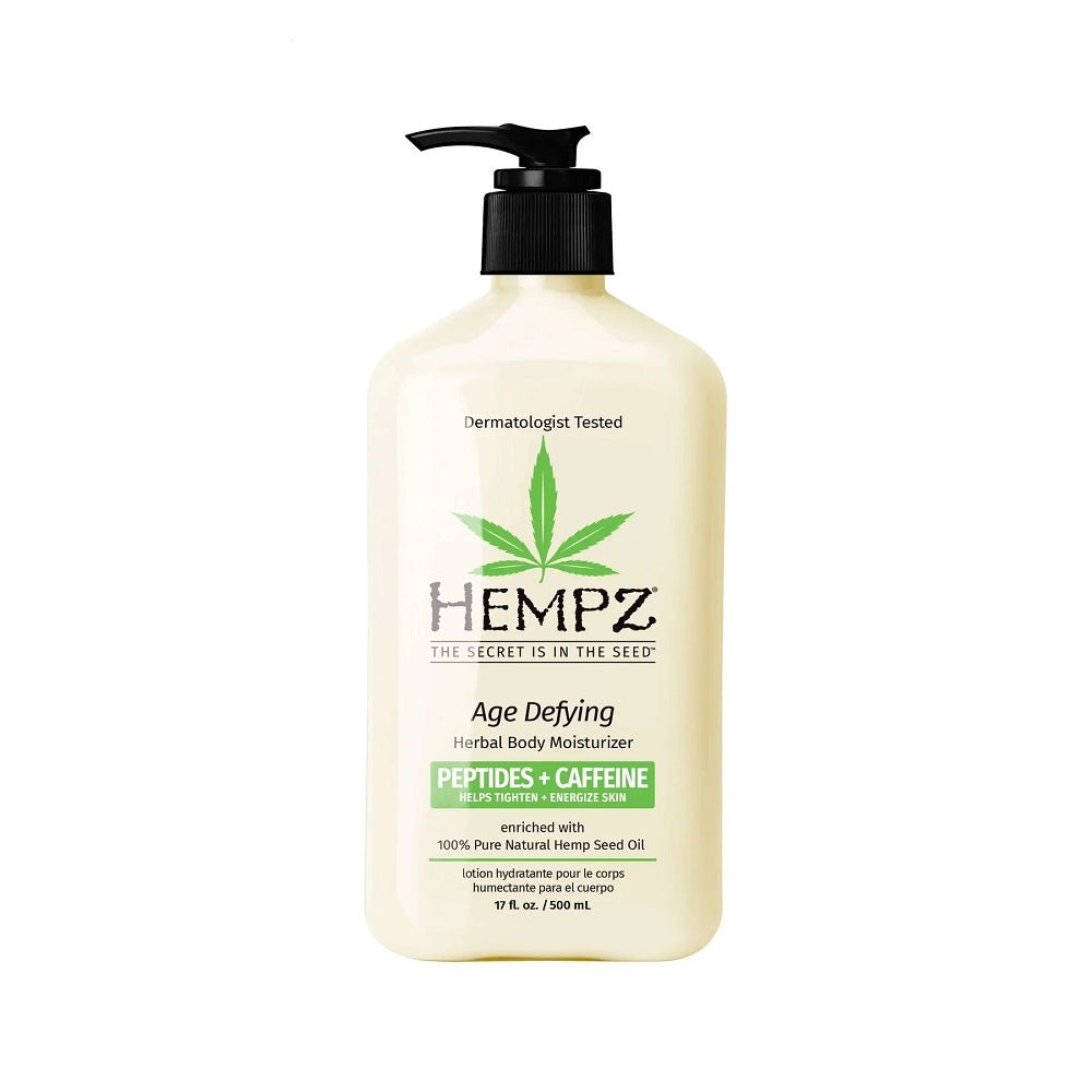 HEMPZ MOISTURIZER AGE DEFYING 17 OZ/500 ML - Purple Beauty Supplies