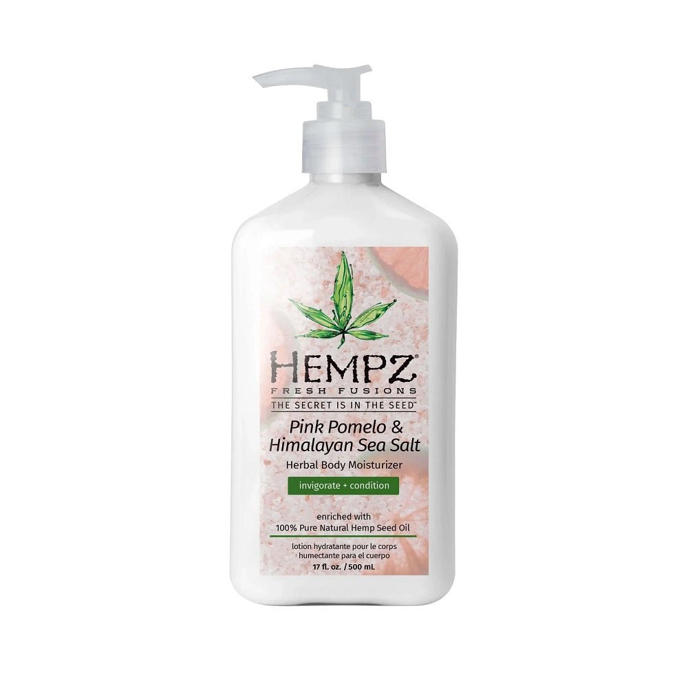 HEMPZ MOISTURIZER FRESH FUSIONS PINK POMELO & SEA SALT 17 OZ/500 ML - Purple Beauty Supplies