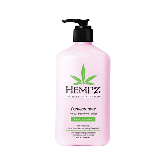 HEMPZ MOISTURIZER POMEGRANATE 17 OZ/500 ML - Purple Beauty Supplies