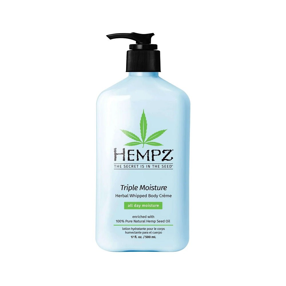 HEMPZ MOISTURIZER TRIPLE WHIPPED 17 OZ/500 ML - Purple Beauty Supplies