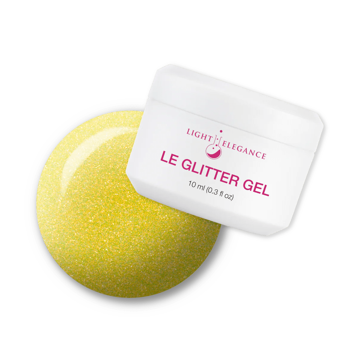 LIGHT ELEGANCE GLITTER GEL GOOD VIBRATIONS 10 ML - Purple Beauty Supplies