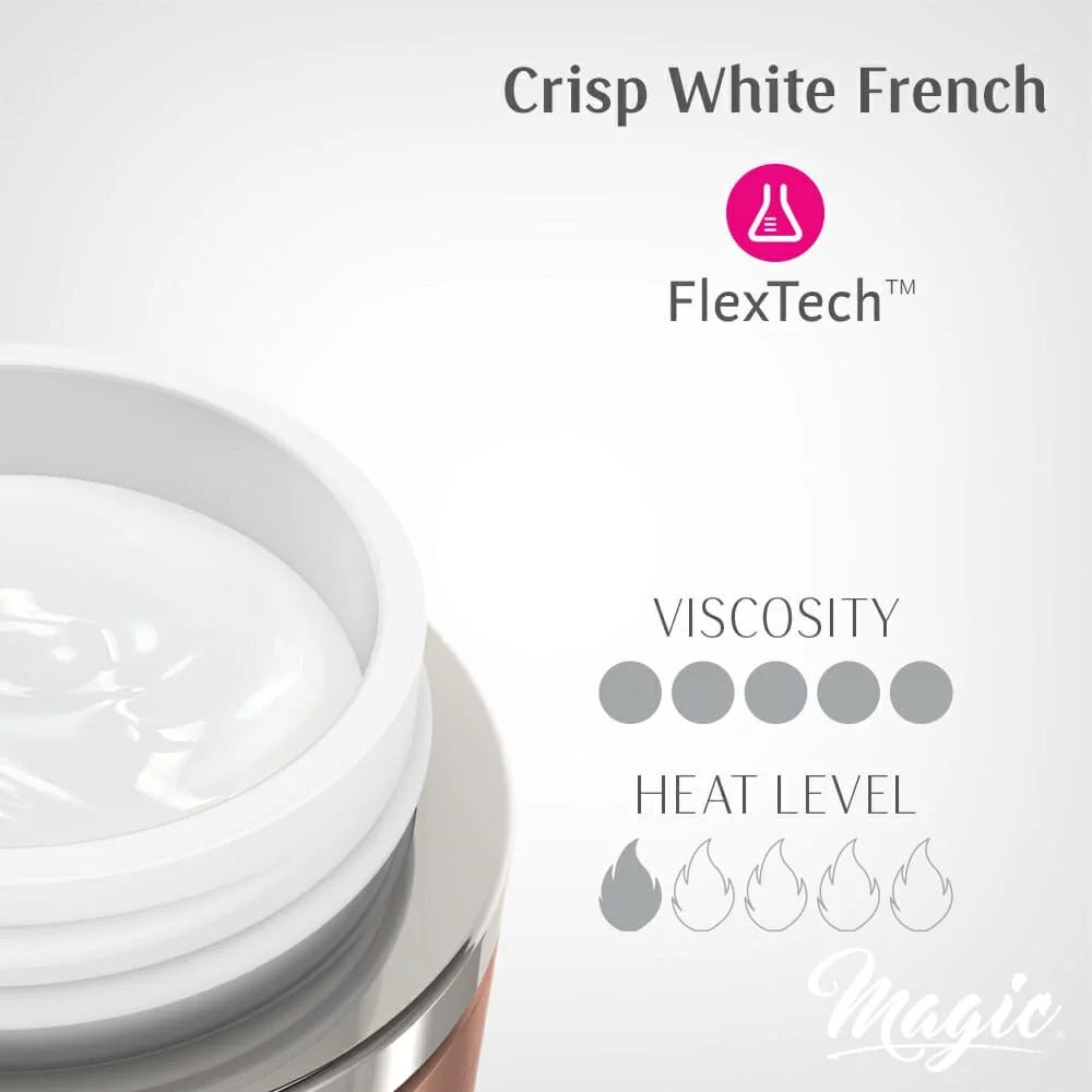 MAGIC GEL CRISP WHITE FRENCH 60 ML - Purple Beauty Supplies