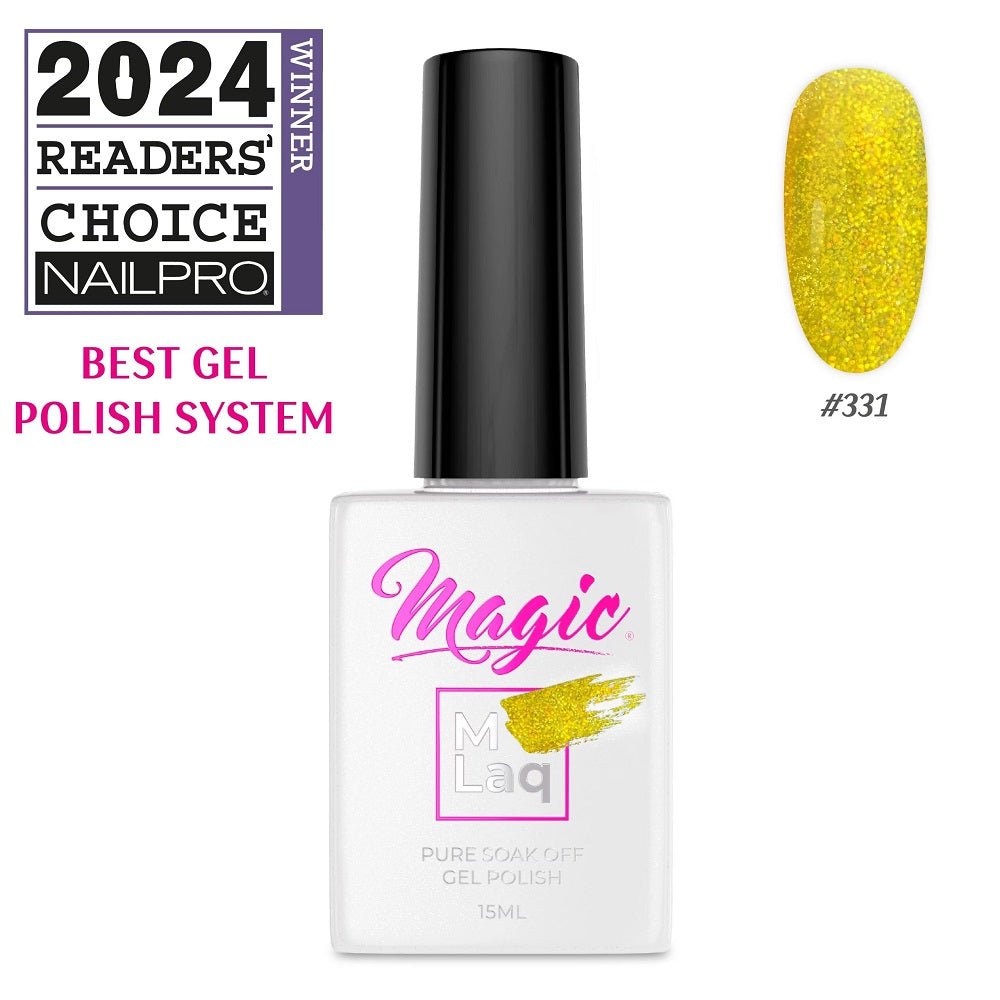 MAGIC GEL MLaq CHRISTMAS JOY #331 - Purple Beauty Supplies