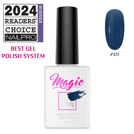 MAGIC GEL MLaq COMFORTING INDIGO #325 - Purple Beauty Supplies