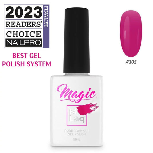 MAGIC GEL MLaq PEAFLOWER #305 - Purple Beauty Supplies