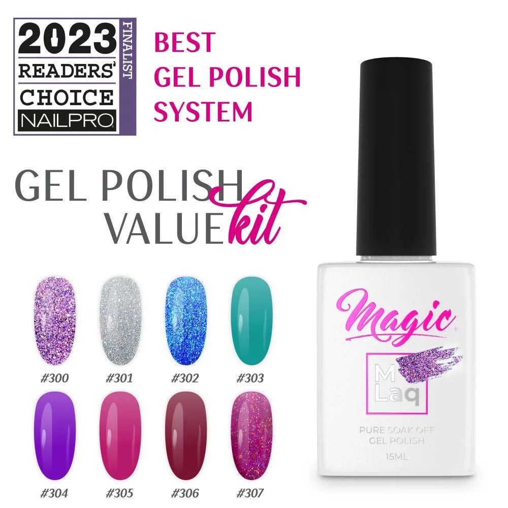 MAGIC GEL MLaq RED VELVET #306 - Purple Beauty Supplies