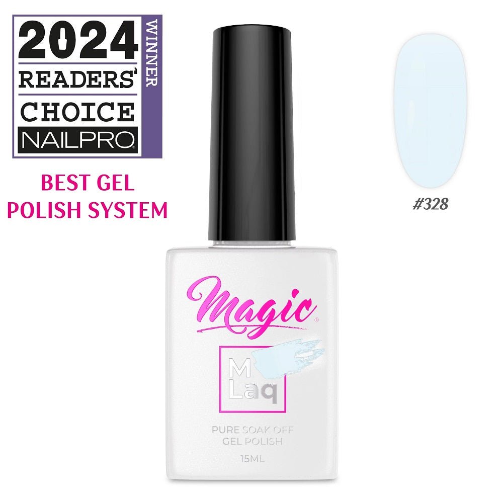 MAGIC GEL MLaq SNOW #328 - Purple Beauty Supplies