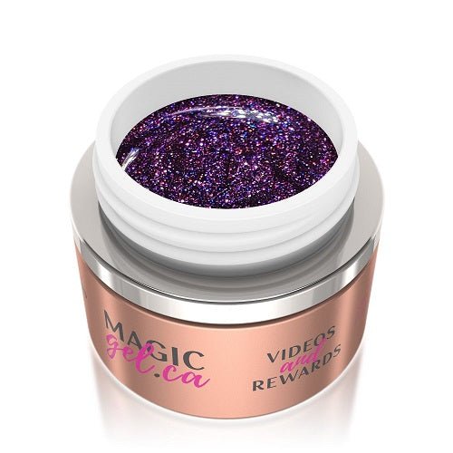 *MAGIC GEL PAINT GLITTER PURITY #211 - Purple Beauty Supplies