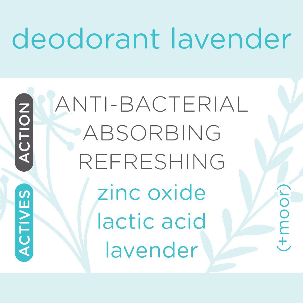 MOOR SPA DEODORANT LAVENDER 80 ML - Purple Beauty Supplies