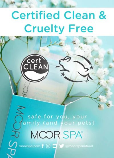 MOOR SPA POSTER 18 X 24" CERTIFIED CLEAN - Purple Beauty Supplies