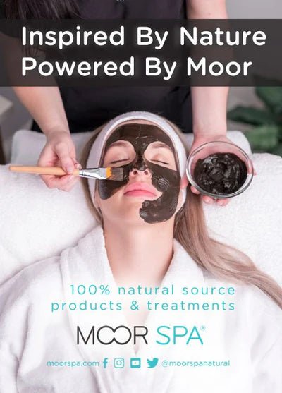 MOOR SPA POSTER 18 X 24" INSPIRED BY NATURE - Purple Beauty Supplies