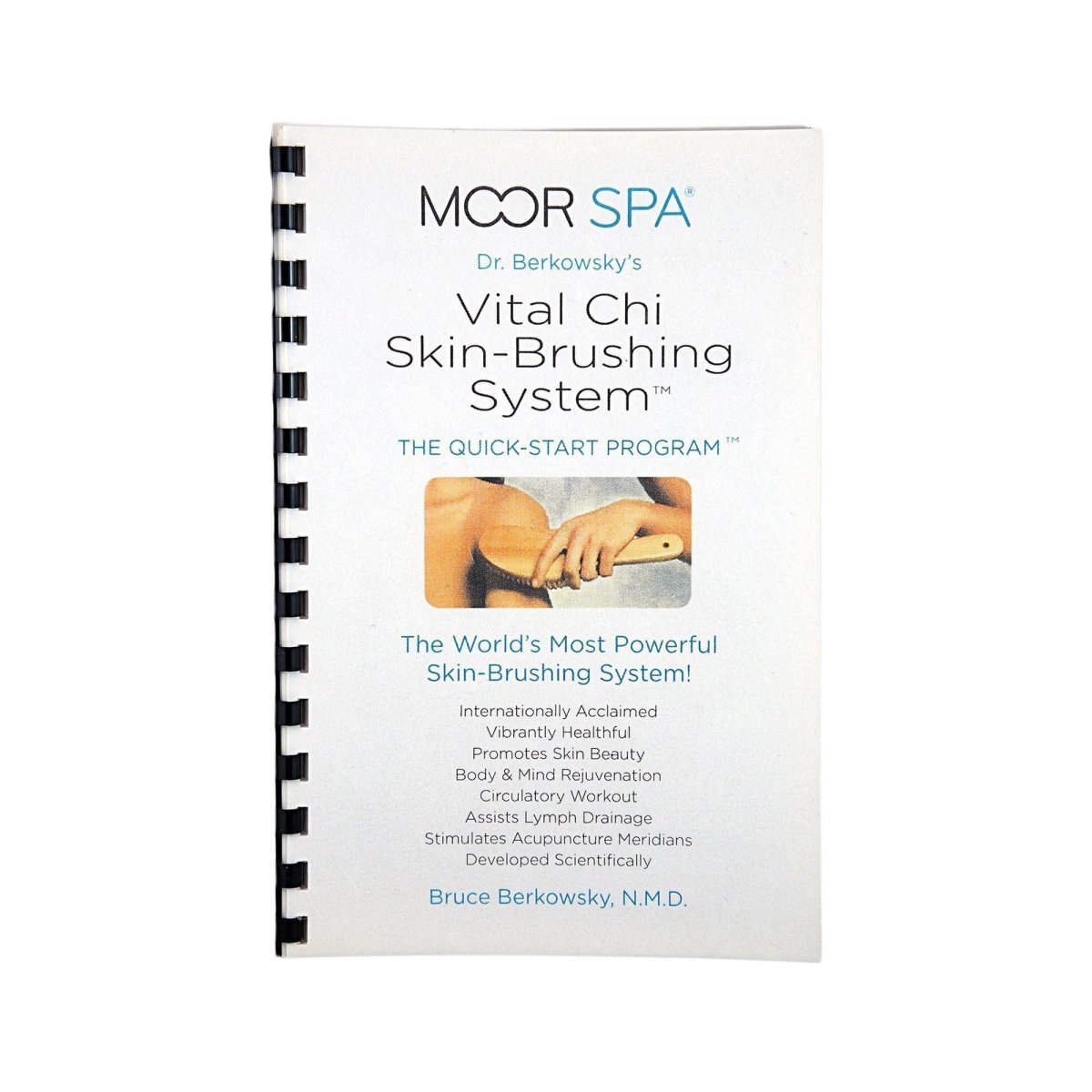 MOOR SPA VITAL CHI SKIN BRUSHING BOOK - Purple Beauty Supplies