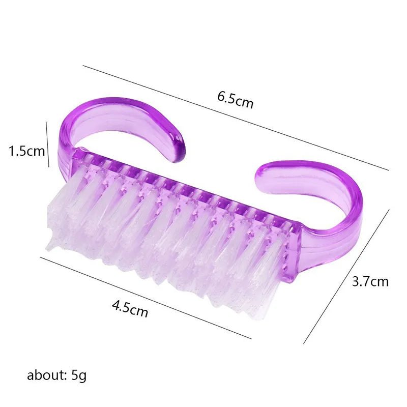 NAIL BRUSH - PURPLE - Purple Beauty Supplies