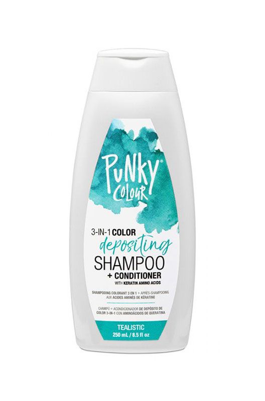 PUNKY 3-IN-1 SHAMPOO & CONDITIONER 8.5 oz - TEALISTIC - Purple Beauty Supplies