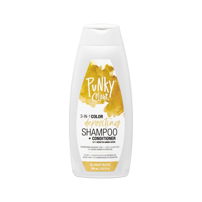 PUNKY 3-IN-1 SHAMPOO & CONDITIONER BLONDETASTIC 8.5 OZ - Purple Beauty Supplies